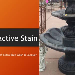 Extra Black Acid With Extra Blue Wash And Lacquer