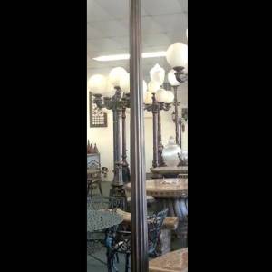 St. Charles Lamp With Regular Acorn Top