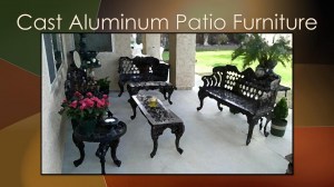 Cast Aluminum Patio Furniture